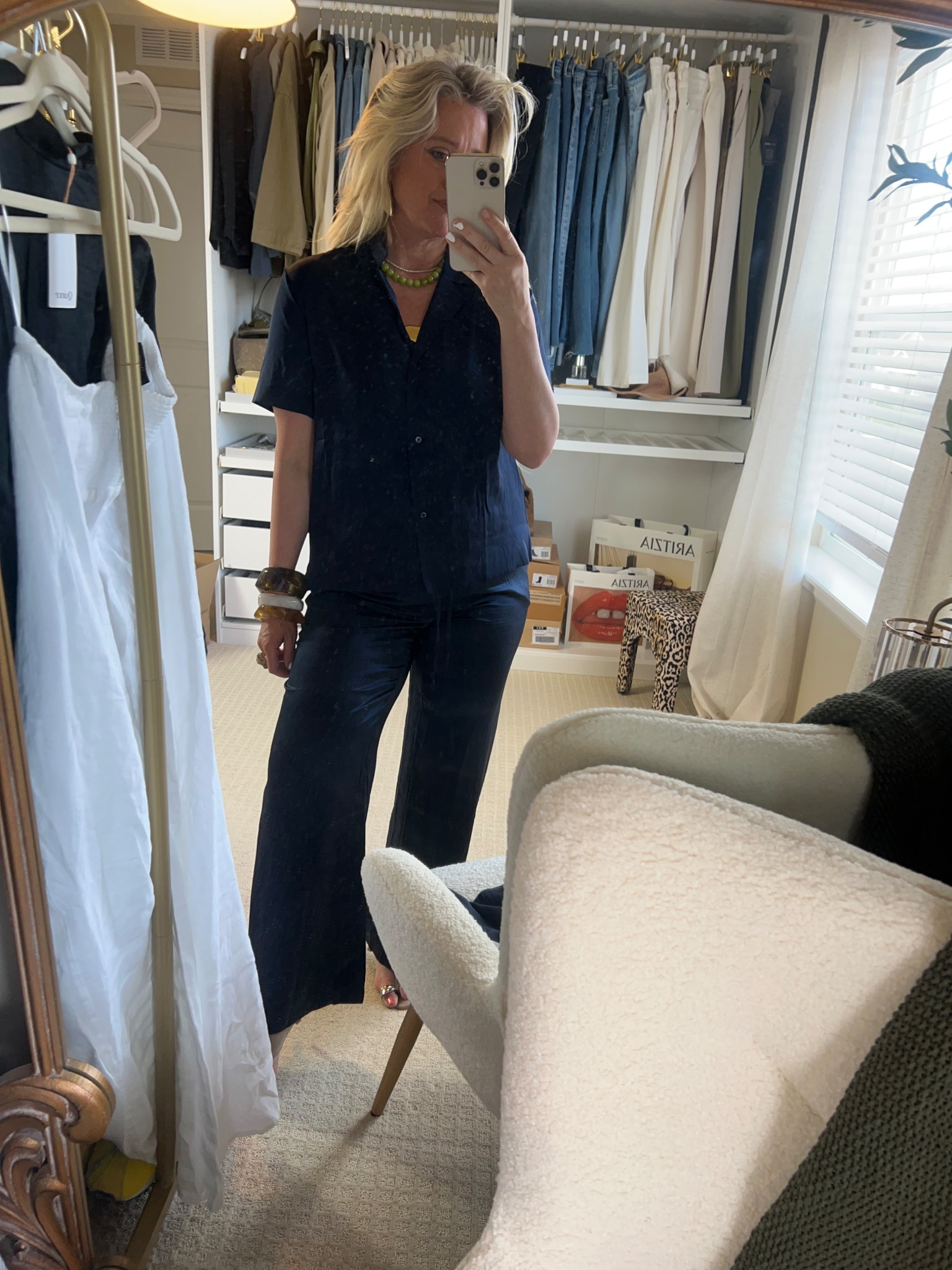  ✨Tap the bell and ❤️ for over 40 fashion, midlife style, midsize fashion and luxury looks for less. 

⬇️Sizing information:
Dress medium (size down if in between sizes)
Linen pants large, tts
Linen tube top large runs tts
Silk dress large tts
Silk halter and pants large, tts




I used to dread summer dressing. Everything was tight, clingy, and way too hot.
Until I found the 2 fabrics that changed everything: 100% linen + washable silk. 🙌☀️

These 5 outfits keep you cool, confident, and pulled together — even when the temps spike.
✔️ Breathable
✔️ Lightweight
✔️ Zero stick, pinch, or sweat stress

If you're over 40 and DONE suffering through summer style…

👇 Comment “luxe” and I’ll send you the links to all 5 looks. 💌

👑"Helping you look good, feel good!" - Lindsey Denver


Midlife style, midsize fashion, over 40 style, confident fashion, midlife outfit ideas, midsize style tips, everyday midlife style, comfy and chic, style over 40, fashion for moms, flattering fashion, midlife confidence, midsize style inspo, realistic fashion, effortless outfits, style at any age, wardrobe reset, fashion freedom, women rediscovering style, feel good fashion


Follow my LTK @Over40andmidlife on the @shop.LTK app to view this post and get my exclusive app-only content!

#liketkit 
@shop.ltk
https://liketk.it/5gYSZ

Follow my LTK @Over40andmidlife on the @shop.LTK app to view this post and get my exclusive app-only content!

#liketkit #LTKOver40 #LTKMidsize #LTKFindsUnder100
@shop.ltk
https://liketk.it/5gYTx