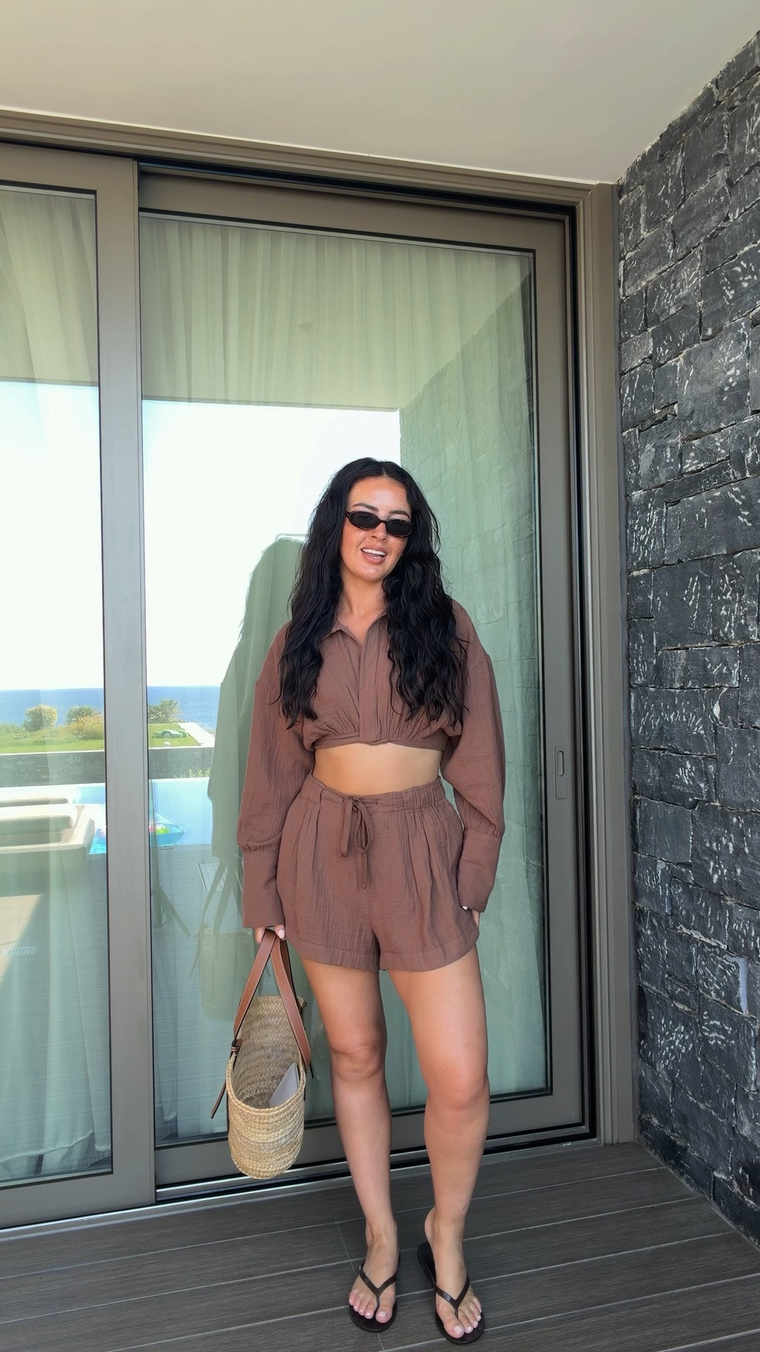 Holiday OOTD 🤎 - I wear a size 8 in the top, 10 in the shorts & size M in bikini x

Holiday outfit, holiday day outfit, beachwear, beach outfit, holiday shorts, bikini, summer outfits, summer holiday wardrobe

#LTKuk #LTKsummer #LTKswimwear