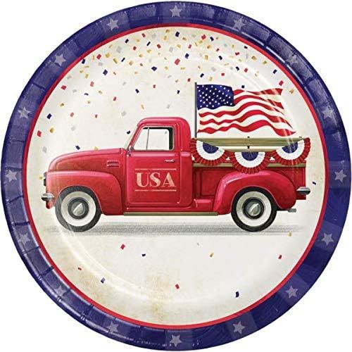 July 4th Party Supplies and Decorations - July 4th Party Plates and Napkins Cups & Forks for 16 P... | Amazon (US)