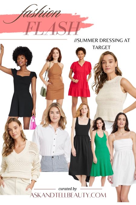 SUMMER DRESSING AT TARGET // Jazz up your summer wardrobe with these easy to wear pieces from target 

Summer style, summer dress, summer ootd, target, target dress, target style, target sale, easy summer style, summer knits, crochet top, summer sale, white dress, dress

#LTKSeasonal #LTKunder50 #LTKFind