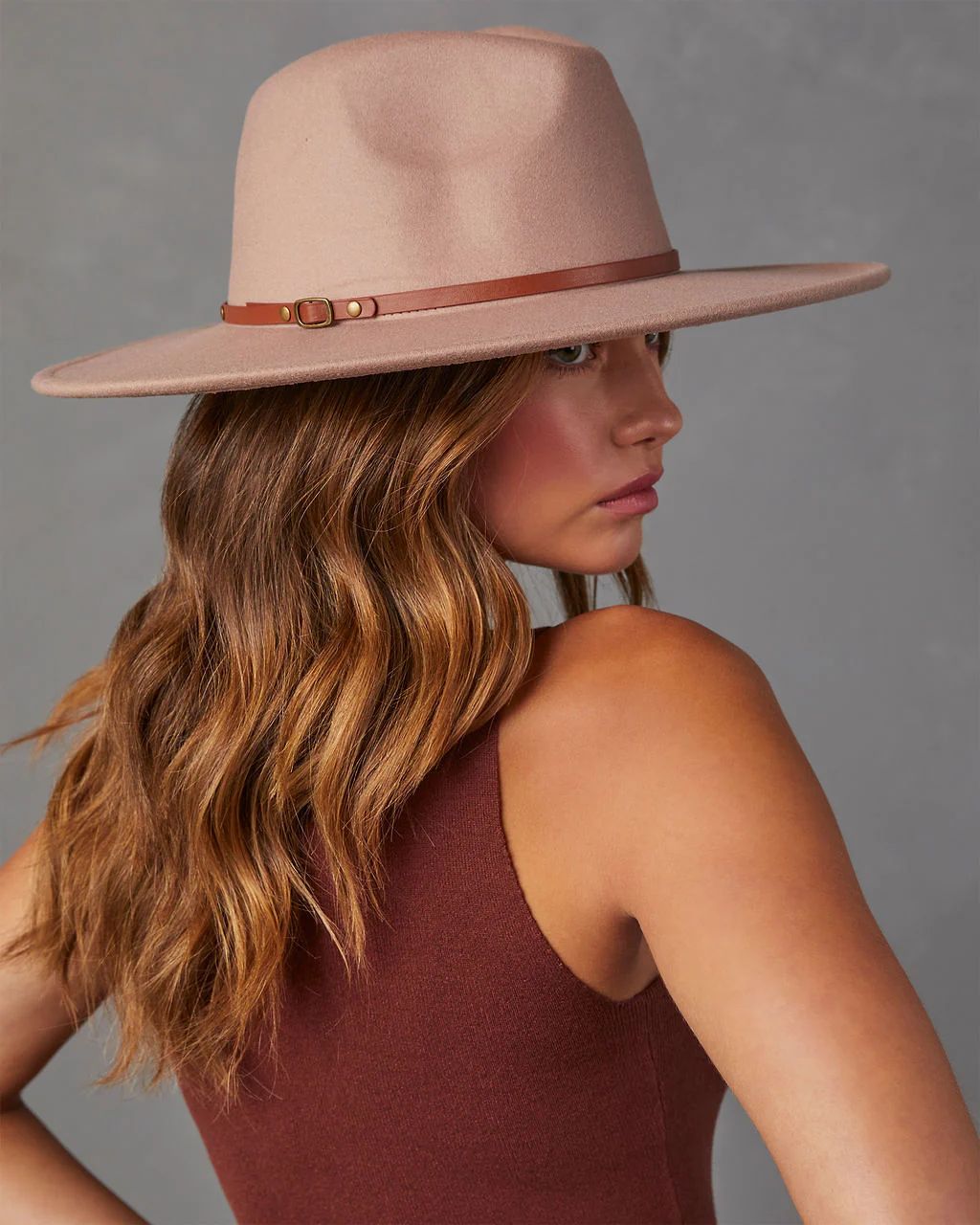 Caroline Wide Brim Hat | VICI Collection