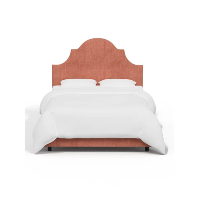 Click for more info about Red from Scalamandre Crafted by Cloth & Company Geneva Bed in Solids