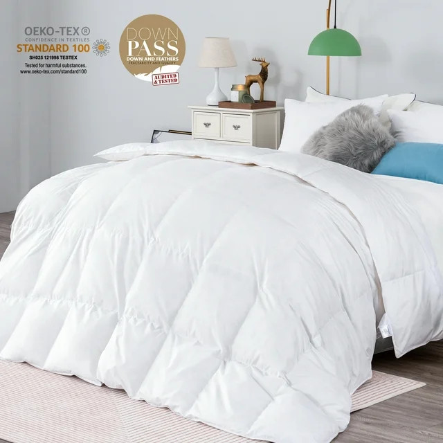 Subrtex Goose Down Feather Comforter Ultra Warm Duvet Insert, Twin XL - Walmart.com | Walmart (US)