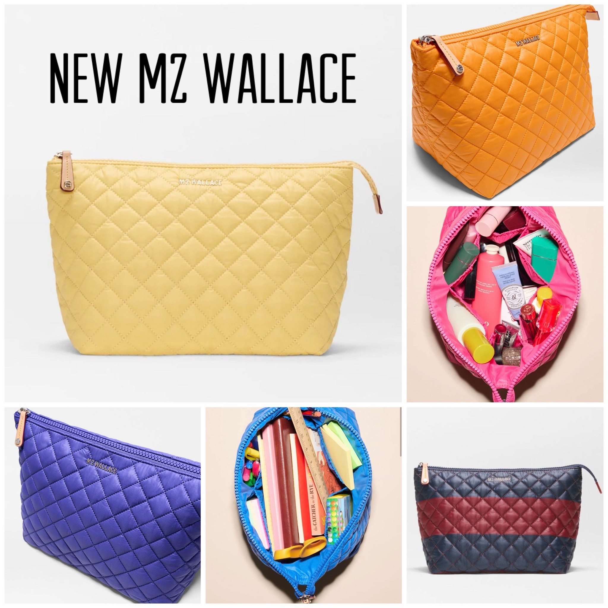 My favorite bag by MZ Wallace just dropped a bunch of new seasonal colors! I love all the interior organization compartments in this pouch. I’ve used it as a travel bag, a bag organizer to put inside a larger tote, a makeup/accessories organizer, and even carried it on its own as a cute clutch!

#LTKTravel #LTKSeasonal