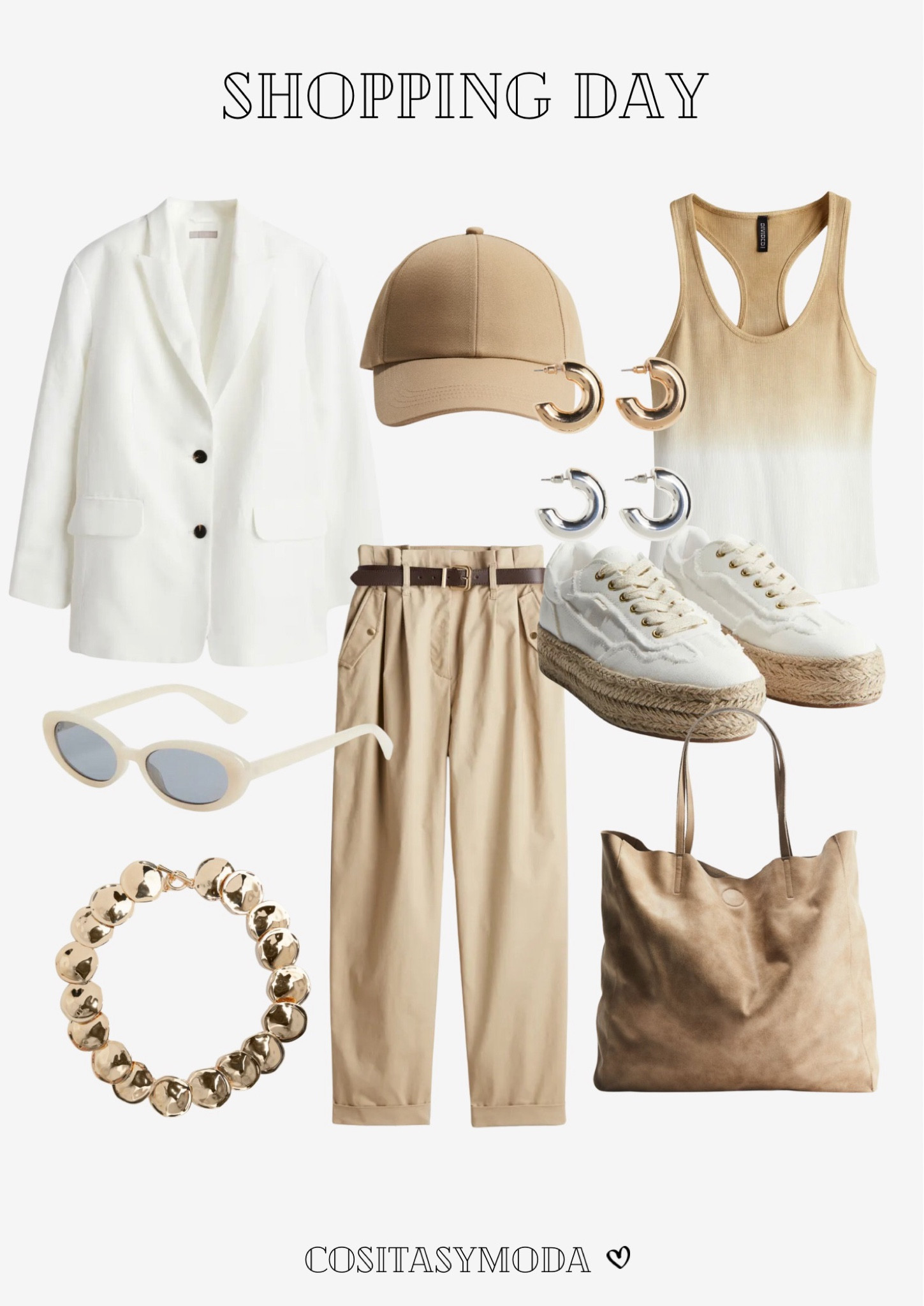 Shopping Day | Cositasymoda 
•
#nudecolors #beigeoutfit 

#LTKstyletip #LTKSeasonal #LTKActive