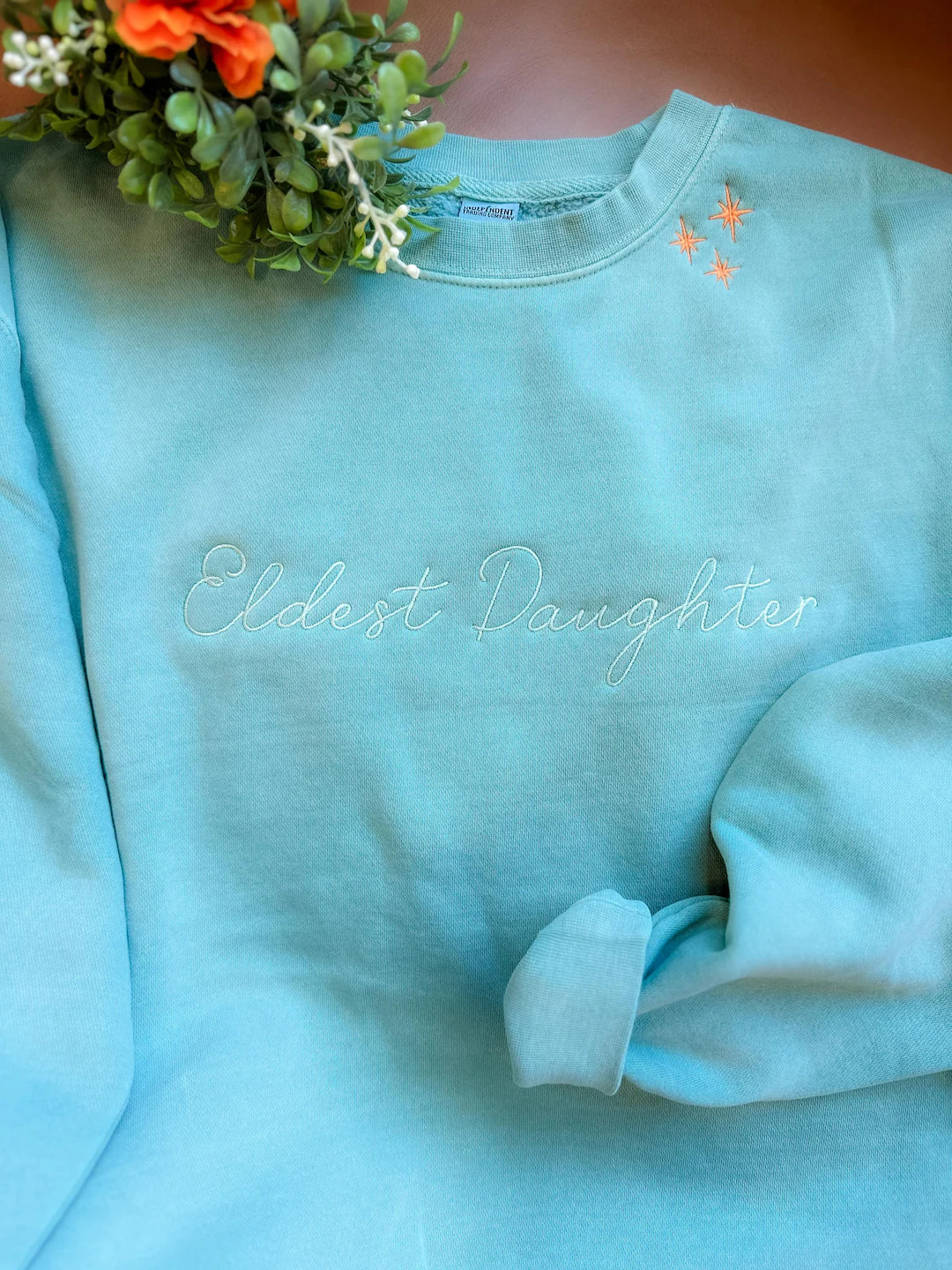 Eldest Daughter Sweatshirt, Monochromatic Vintage Style - Etsy | Etsy (US)
