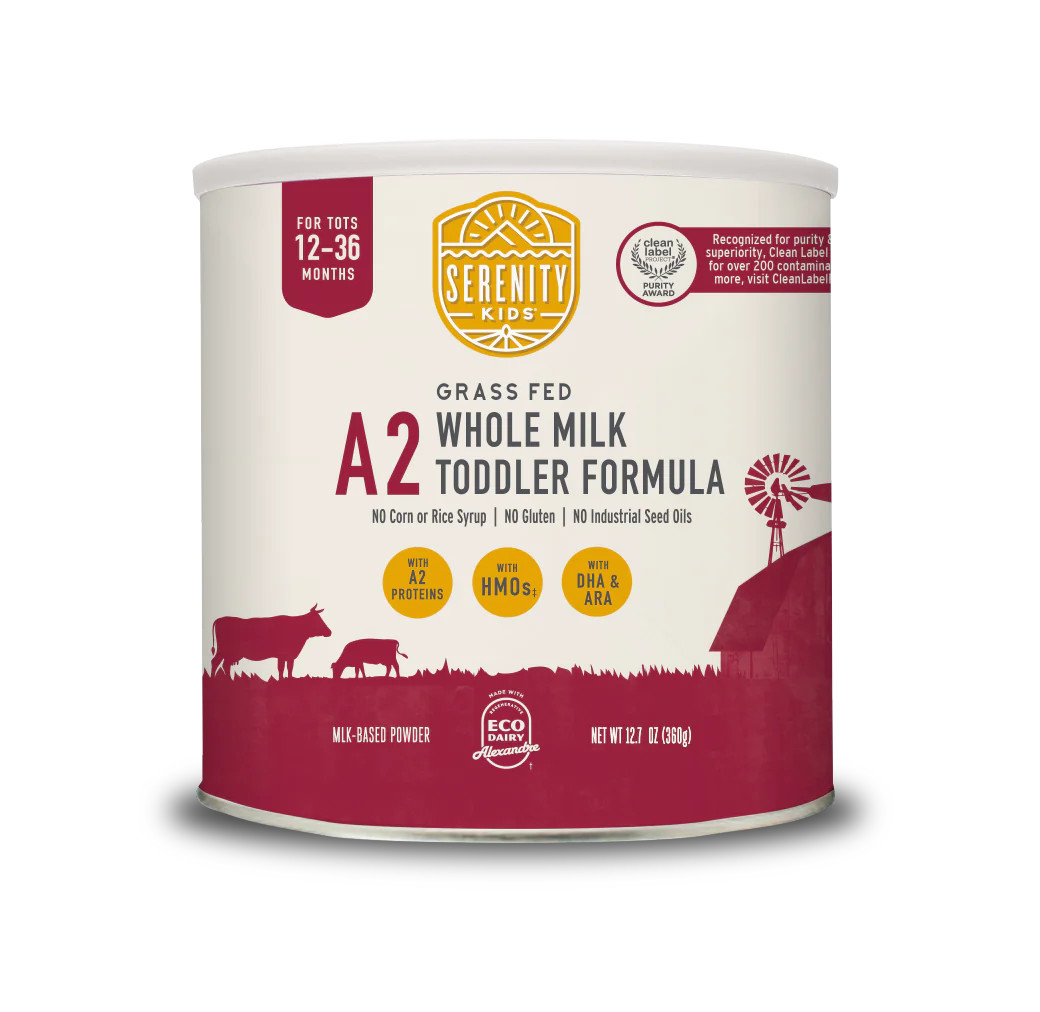 Toddler Formula // A2 Whole Milk Formula 12.7oz // Serenity Kids® | Serenity Kids