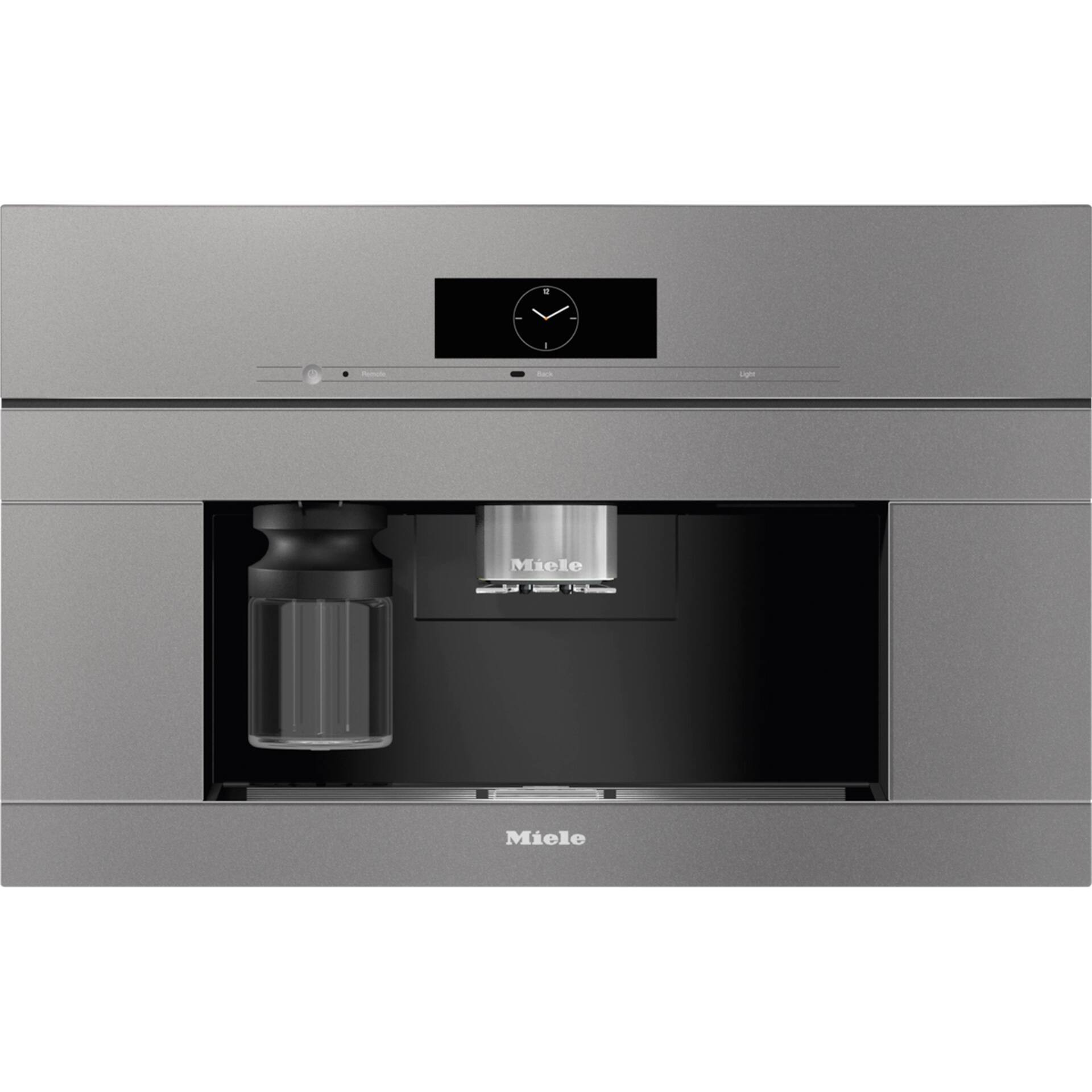 Miele - CVA 7875 30" Built-In Coffee Machine with DirectWater - Graphite Grey | Best Buy U.S.