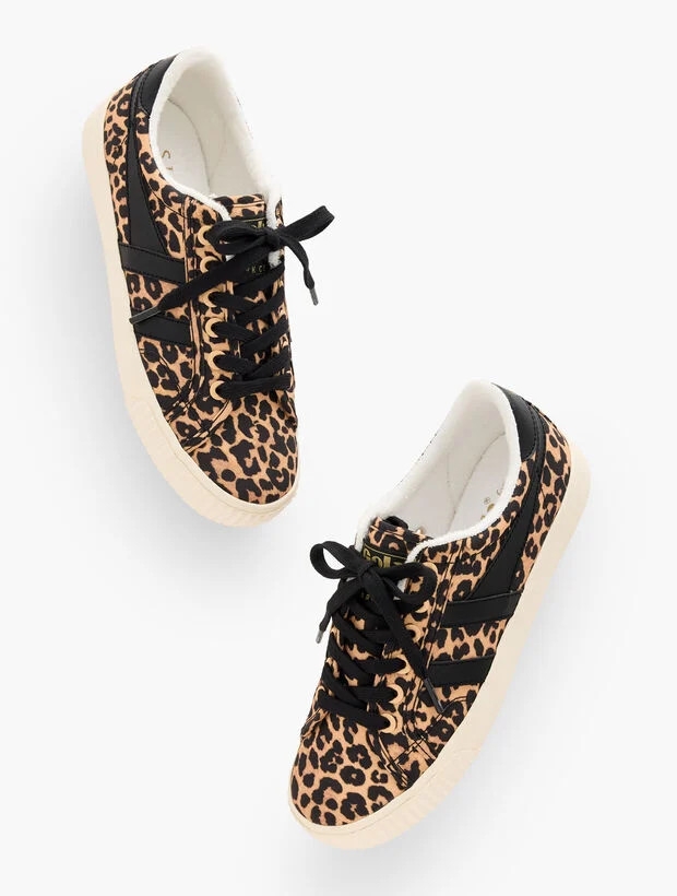 Gola® Mark Cox Tennis Sneakers - Allover Animal | Talbots