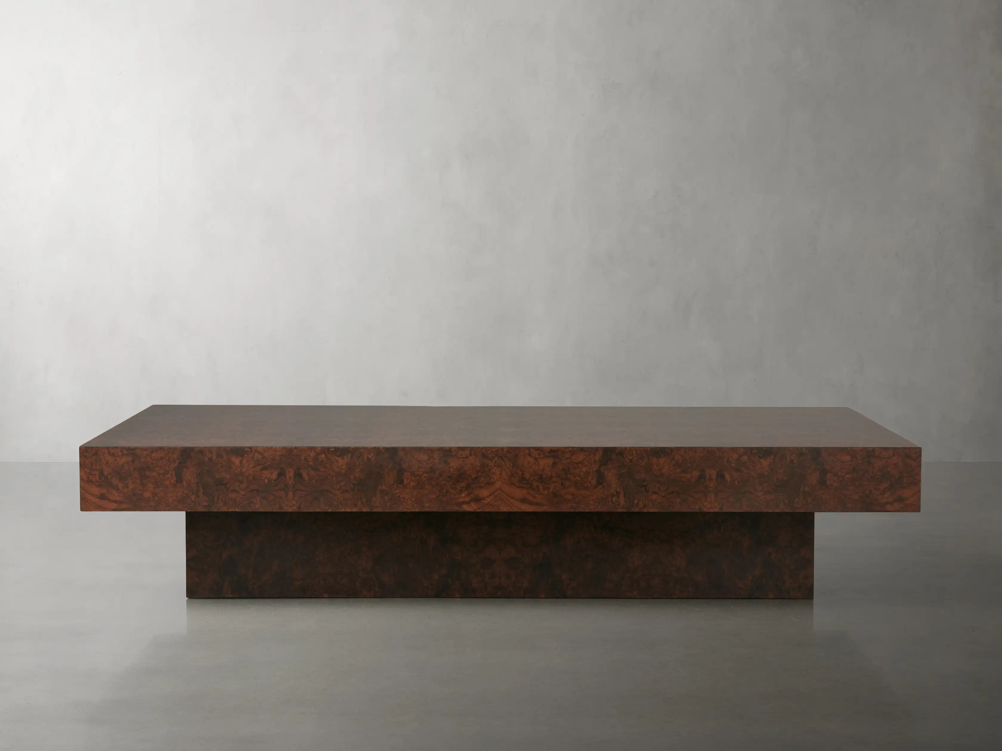 Cinzia Burl Coffee Table | Arhaus