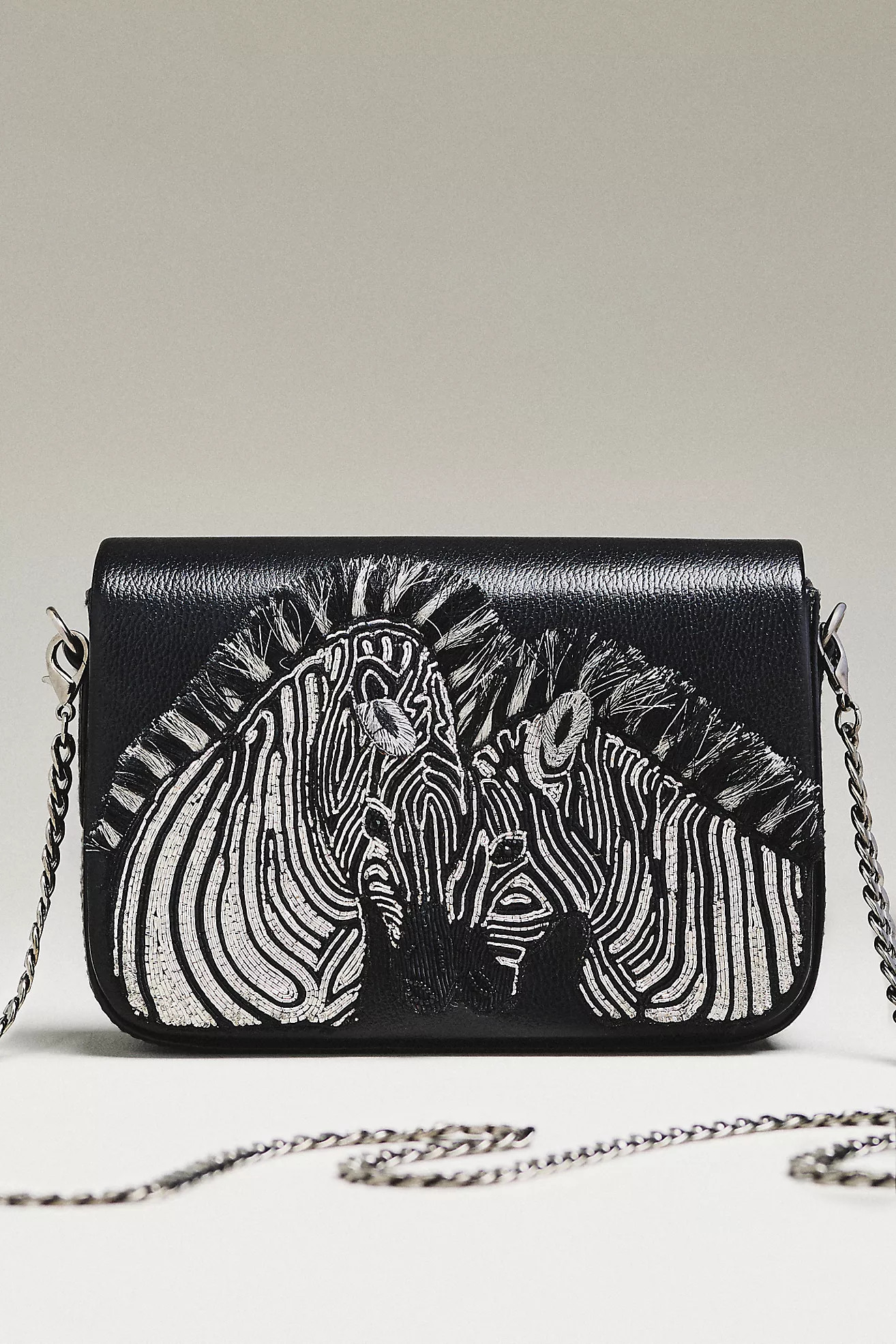 Deepa Gurnani Zebra Clutch | Anthropologie (US)