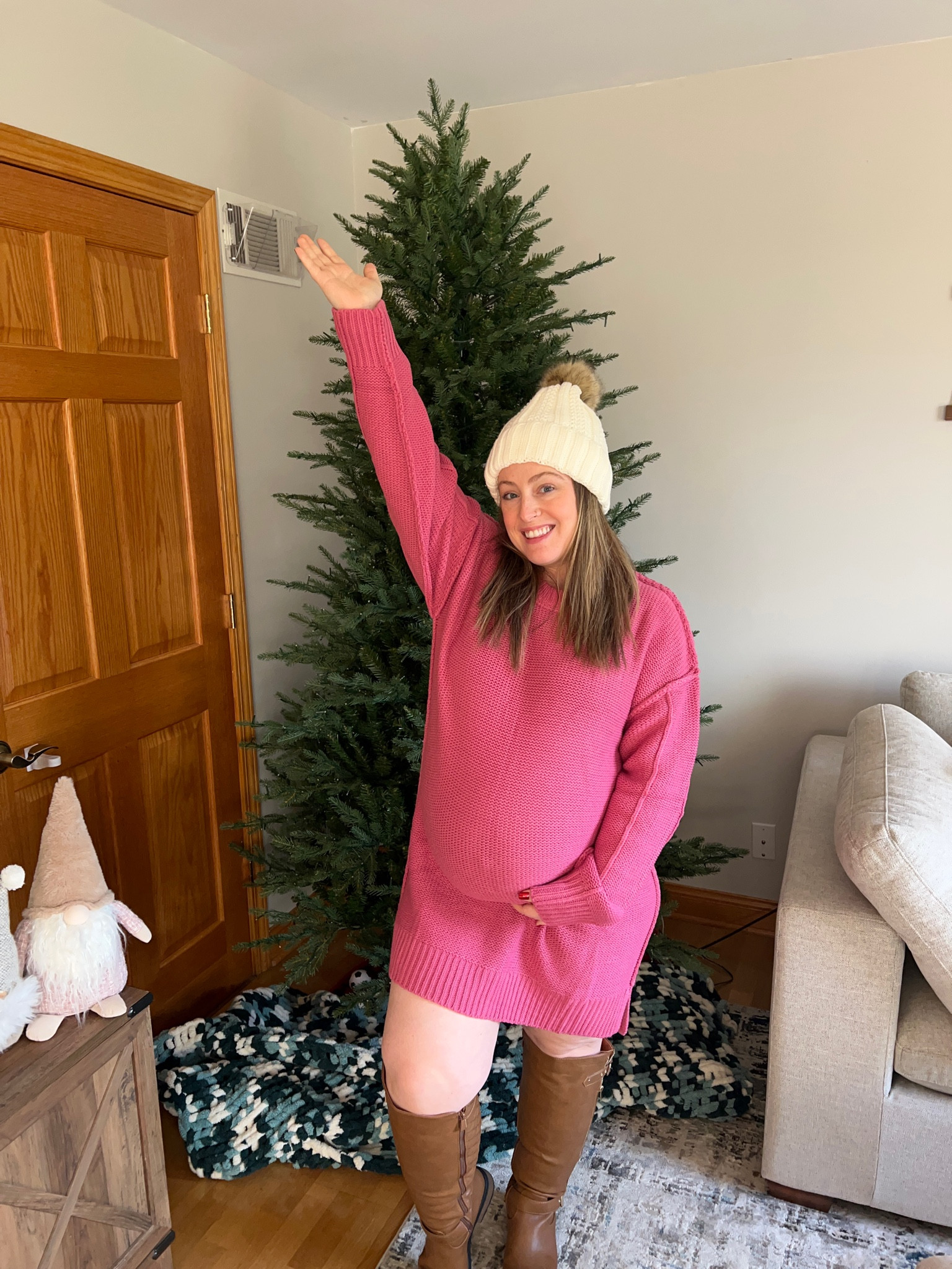 Another holiday outfit for maternity or after!

#LTKBump #LTKSeasonal #LTKParties