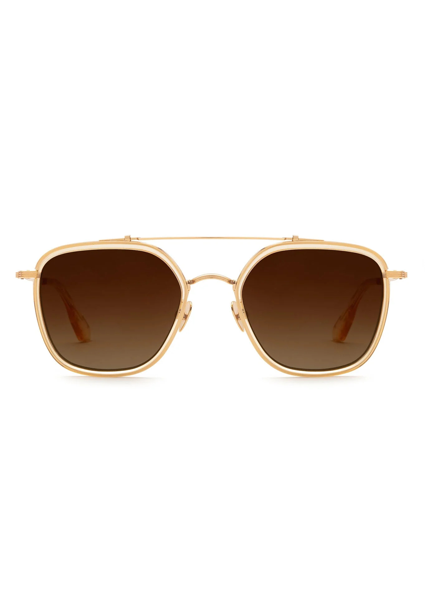 AUSTIN | 18K Titanium + Champagne Polarized | KREWE
