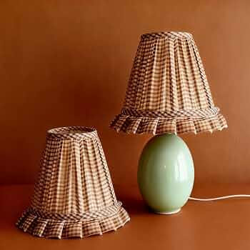 Boomkin Pleated Lamp Shades Set of 2 Patterned Lamp Shades | Amazon (US)