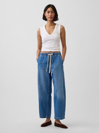 High Rise Easy Barrel Jeans | Gap (US)