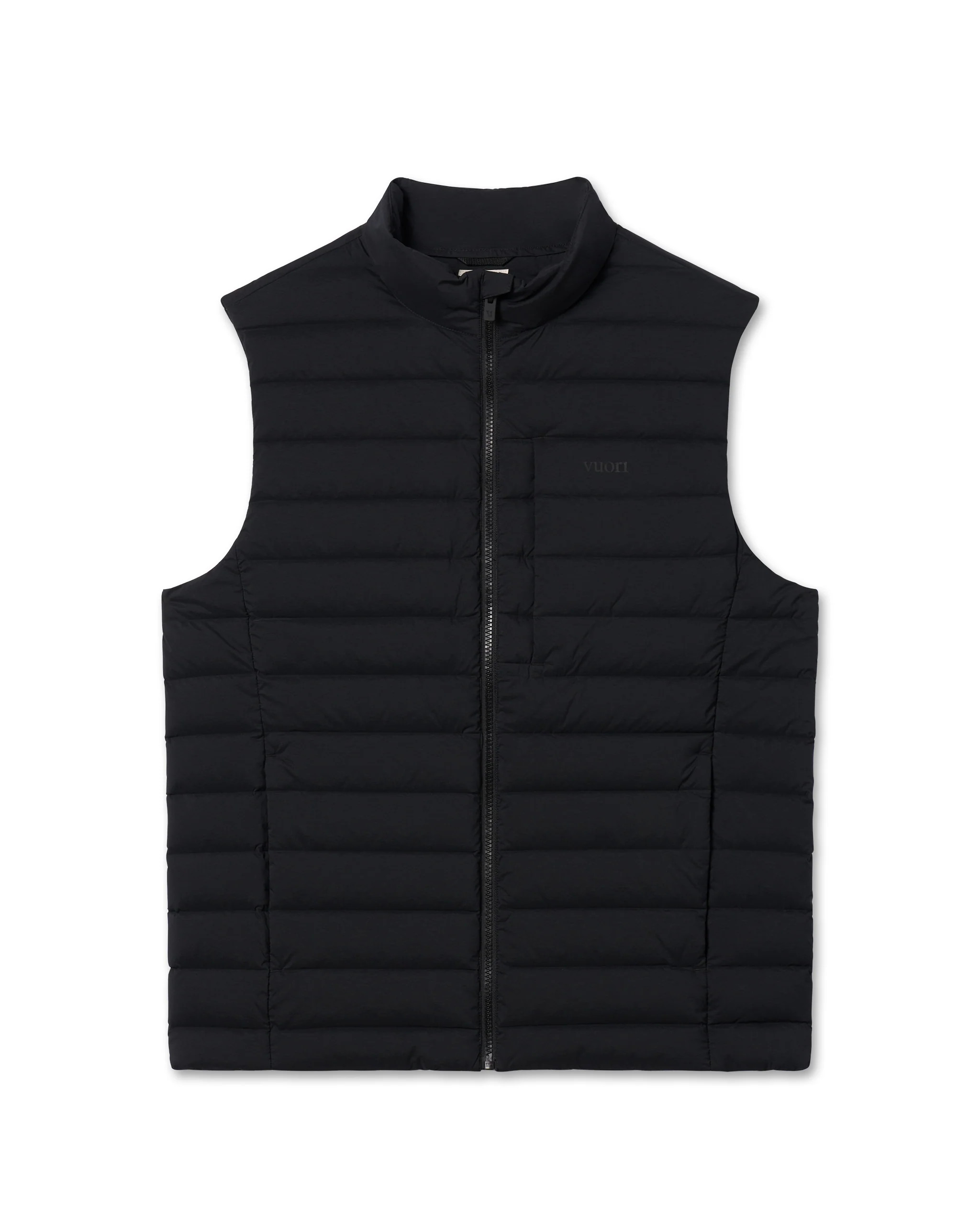 Steadfast Insulated Vest | Men's Black Down Vest | Vuori | Vuori Clothing (US & Canada)