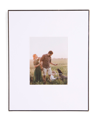 16X20 Matted To 8X10 Metal Gallery Wall Photo Frame | TJ Maxx