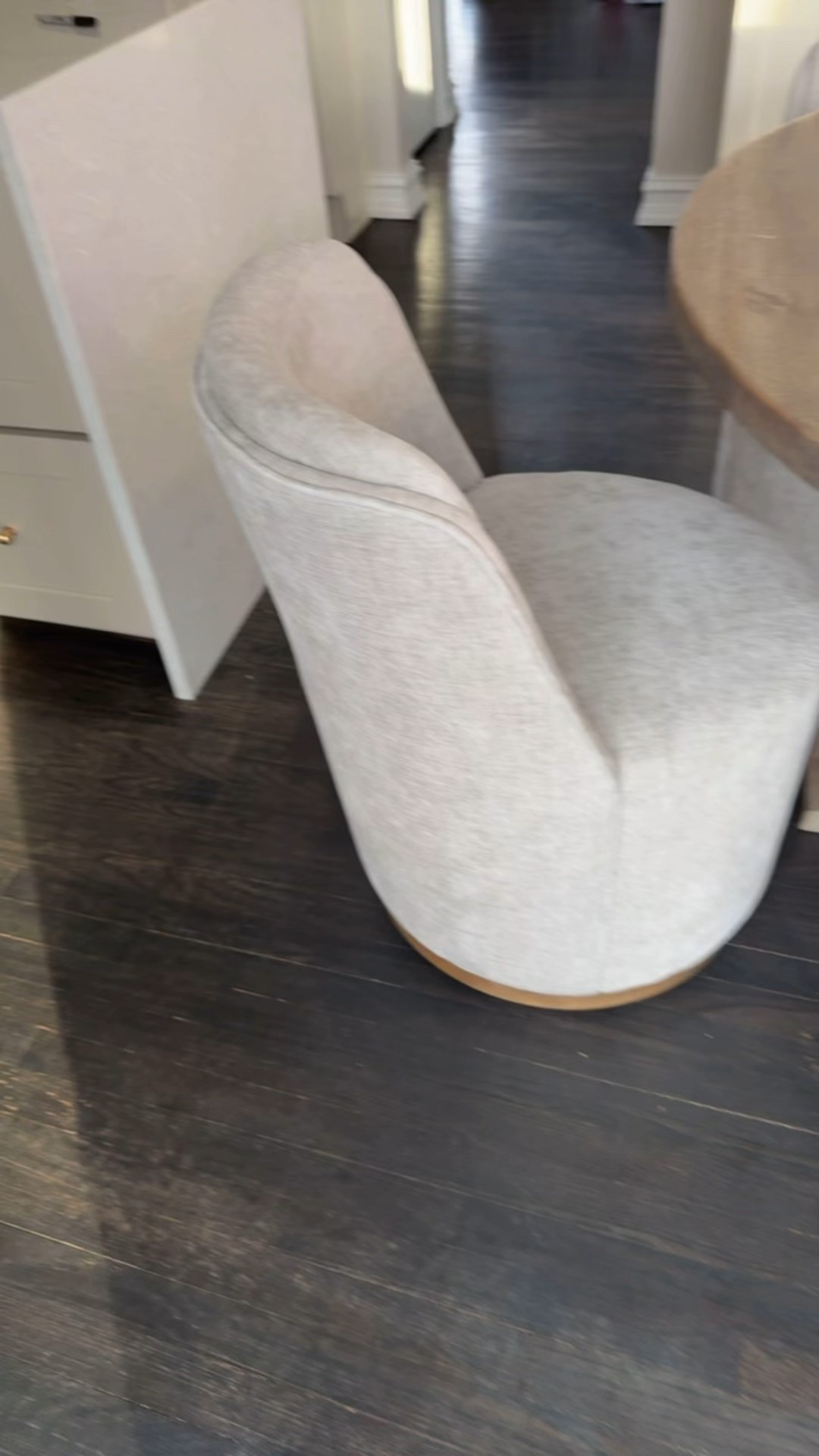 ✨SAVINGS ALERT✨ these swivel dining chairs are fresh out the box and are under $150 a piece! Such a great deal! The fabric is soft and plush, they provide comfort and are perfect for what our family needs 🤍✨ check out my page for similar options! 


#LTKHome #LTKSaleAlert #LTKmomlife