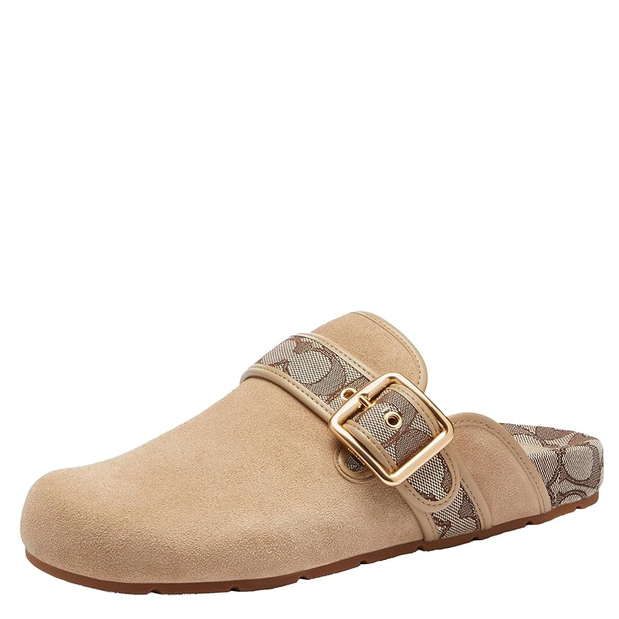 Coach Women's One Clog in Suede | Amazon (US)