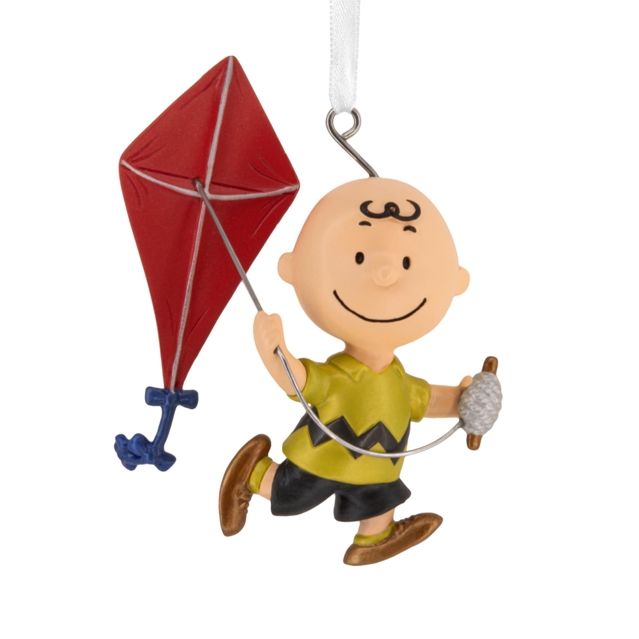 Hallmark Peanuts 75th Anniversary Charlie Brown with Kite Christmas Ornament, Gifts for Peanuts F... | Amazon (US)