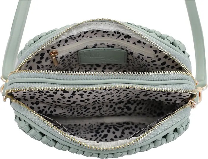 Ava Woven Vegan Leather Crossbody Bag | Nordstrom Rack