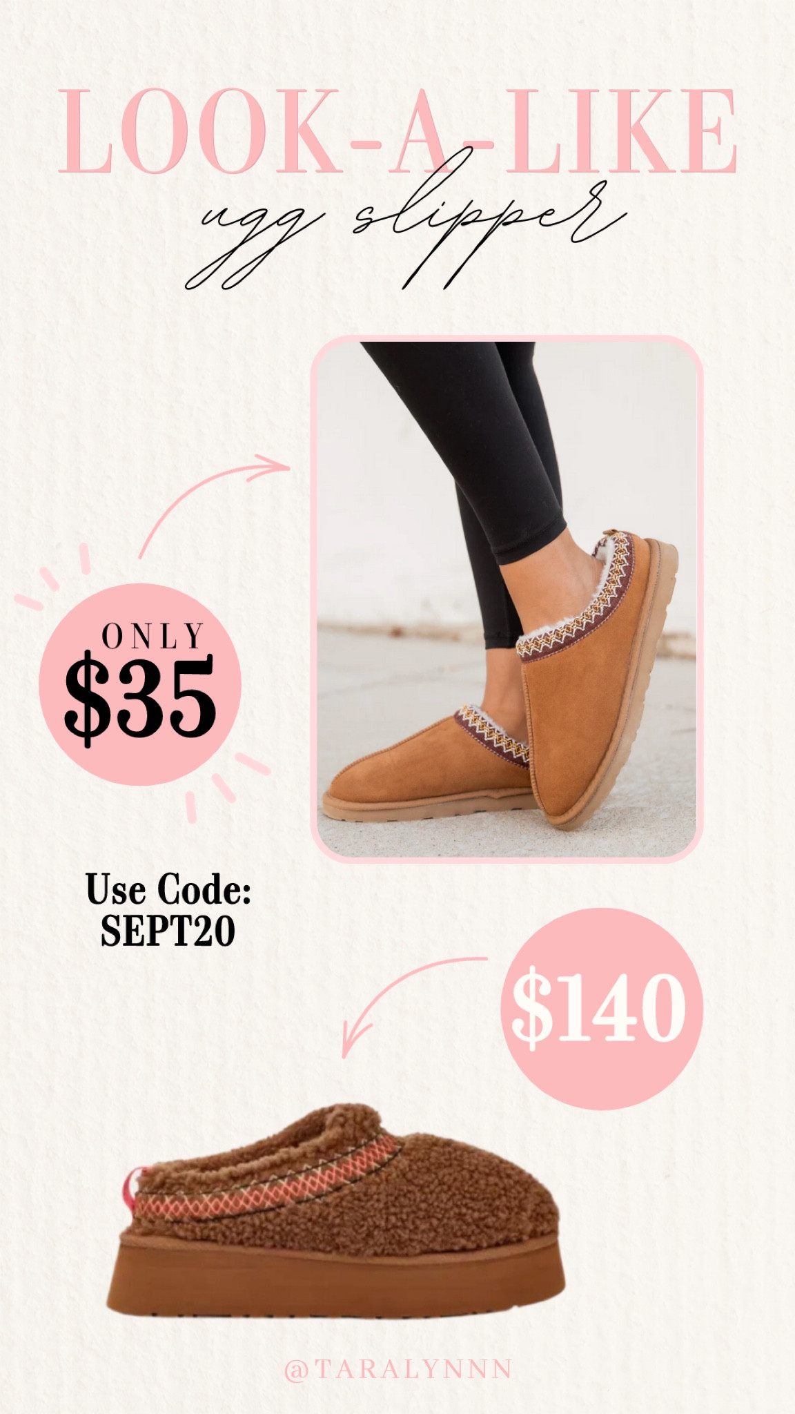 Ugg Slipper Look-a-Likes! Use Code SEPT20 for 20% OFF

#LTKsalealert #LTKfindsunder50 #LTKshoecrush