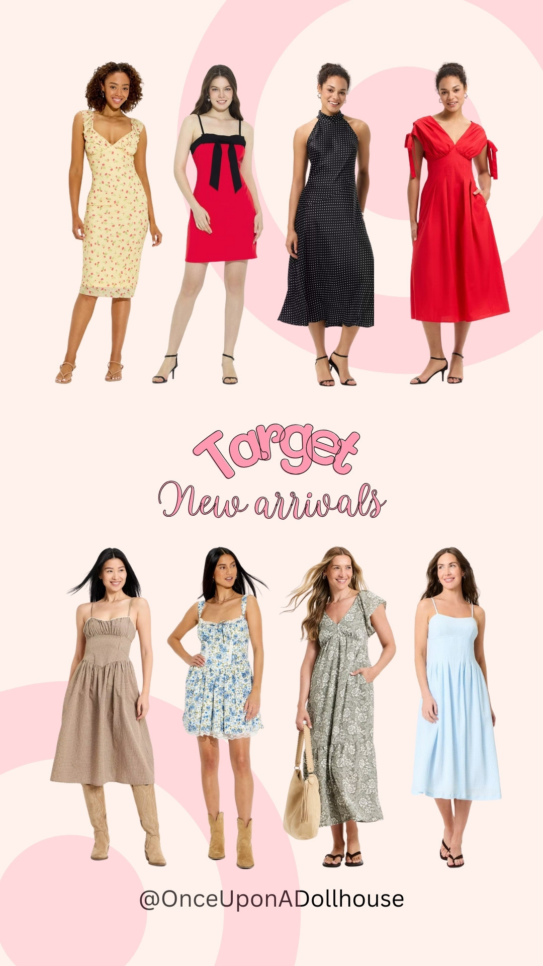 Target Spring Dresses! Mini and maxi dresses 

#LTKootd #LTKValentine #LTKSeasonal