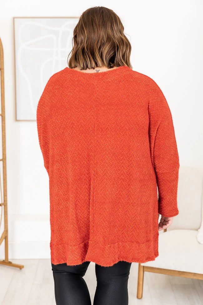 Uncomplicate My Life Brick Pullover | Pink Lily