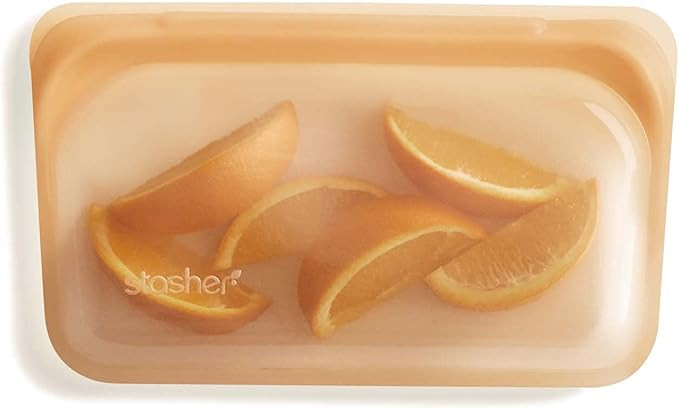Stasher Silicone Reusable Storage Bag, Snack (Lavender) | Food Meal Prep Storage Container | Lunc... | Amazon (US)