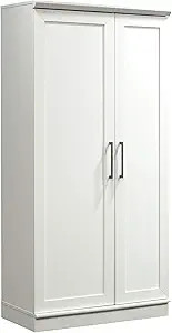 Sauder HomePlus Collection Storage Cabinet, Soft White finish | Amazon (US)