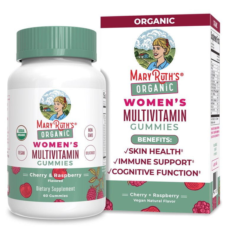 MaryRuth's Vitamins for Women | USDA Organic | Vegan Womens Vitamins | Immune Support Daily Women... | Walmart (US)