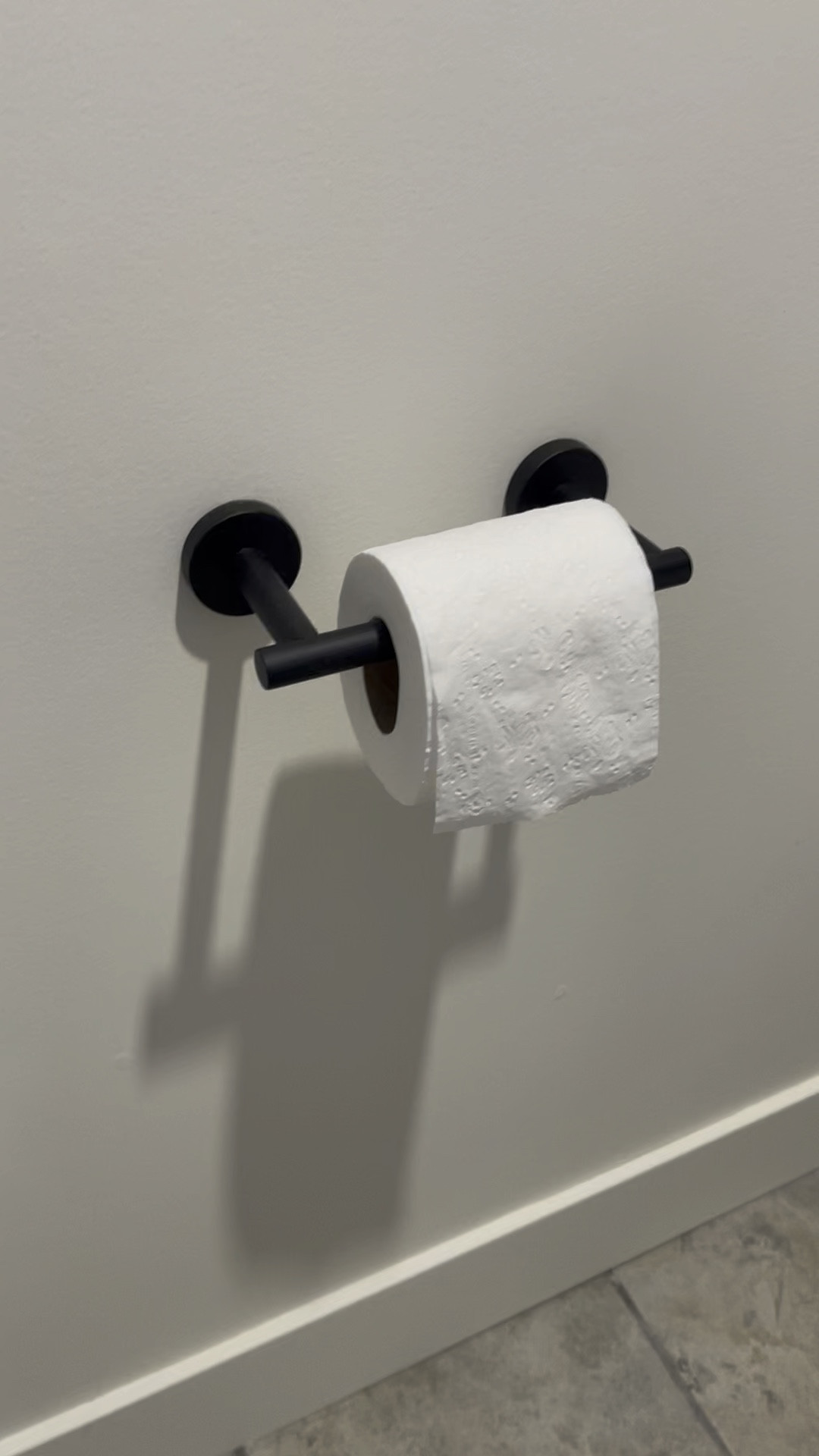 Matte black toilet paper holder that your your kids won’t easily rip off the wall 



#LTKhome #LTKfindsunder50 #LTKVideo