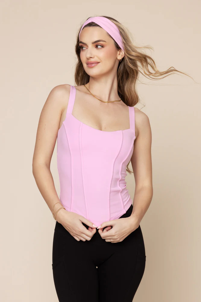 Corset Cami - Bubblegum | POPFLEX