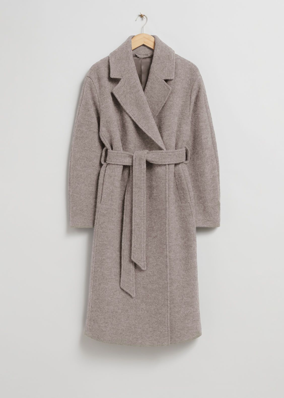 Voluminous Belted Wool Coat | & Other Stories US