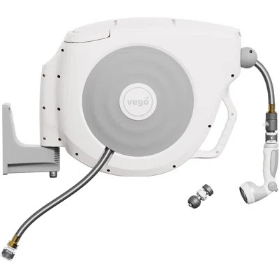 Watering Plastic Retractable Wall Hose Reel | Wayfair North America