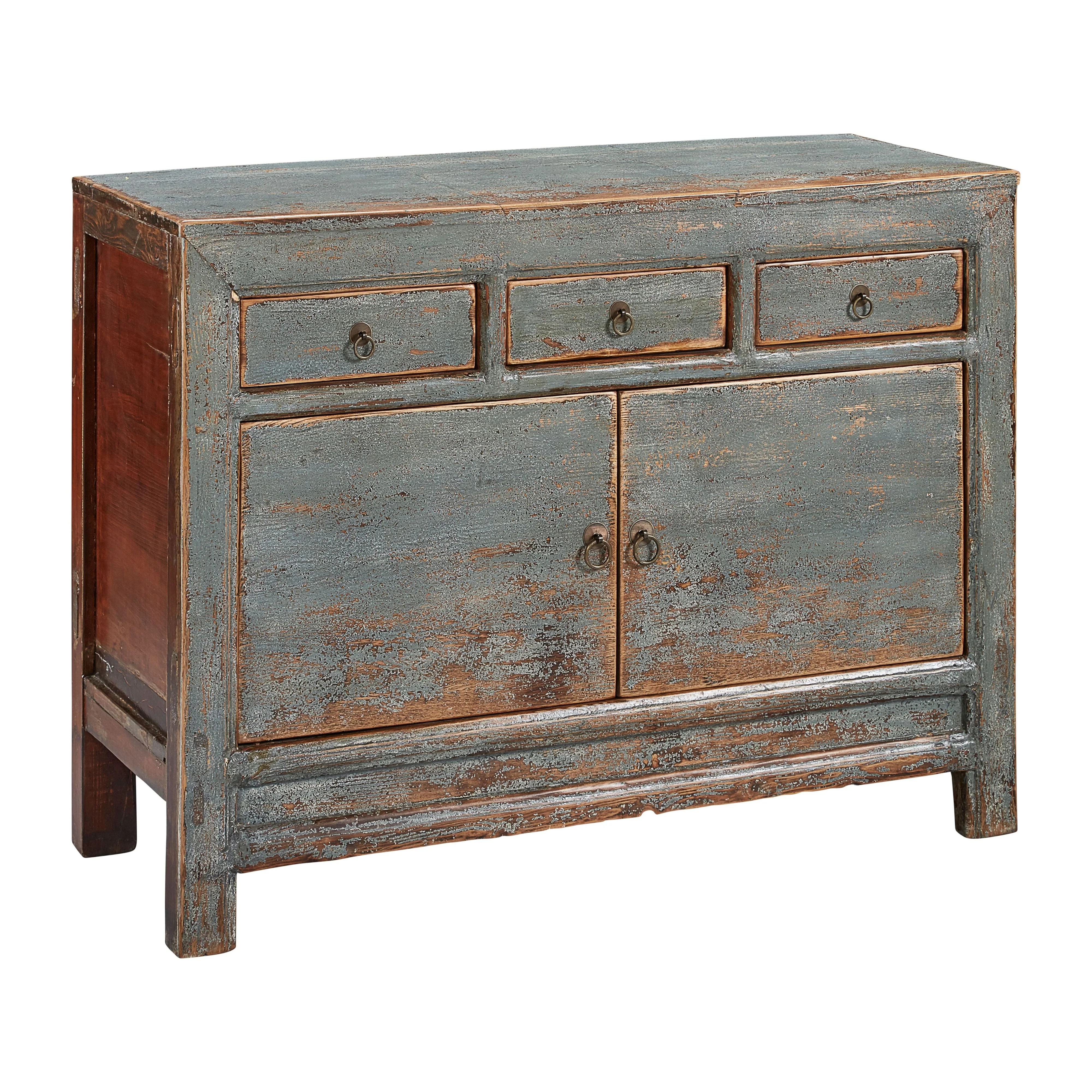 Welkin Reclaimed Honey Pine Sideboard in Robin's Egg Blue - Walmart.com | Walmart (US)