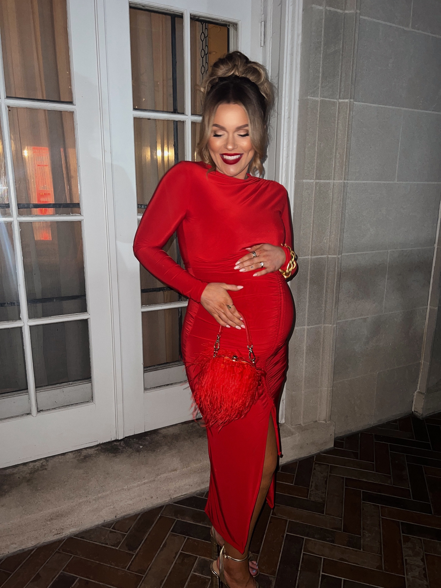 Dress is only $21!!!!!! Also comes in black. Wearing size 6. 

#LTKparties #LTKfindsunder50 #LTKSeasonal