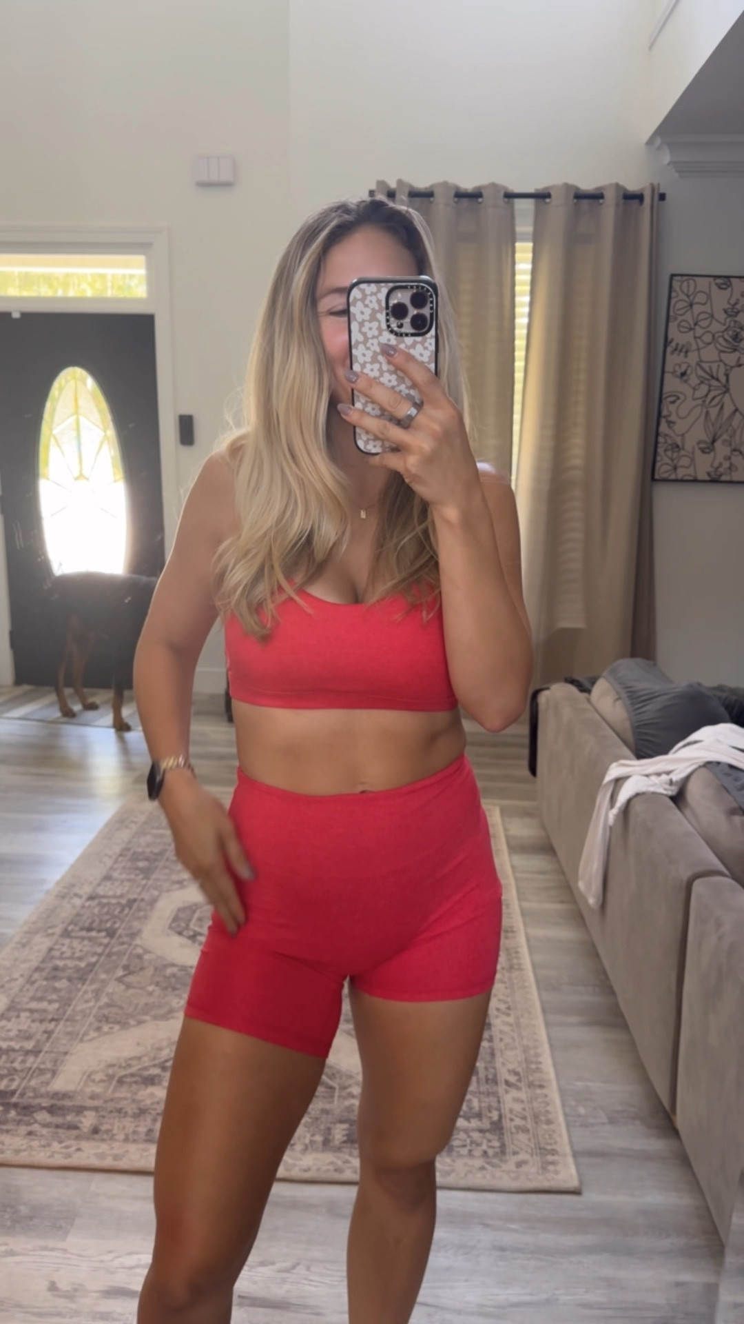 This pair is my new obsession! Adjustable straps, soft stretch material but still holds everything UP & IN
Wearing Medium in both top and bottom
Discount code: LIBBY

#LTKFitness #LTKTravel #LTKFindsUnder100