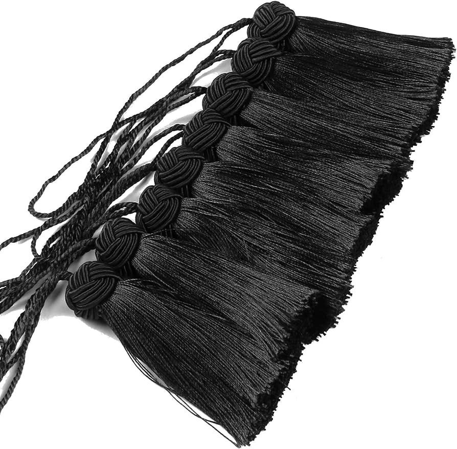 BEL AVENIR 8 Pcs Set Elegant Polyester Key Tassel Colorful Craft Tassels Charms Key Tassel for Ch... | Amazon (US)