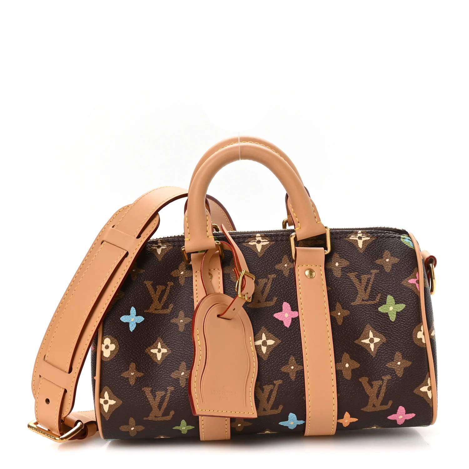 Monogram Craggy Keepall Bandouliere 25 Chocolate | FASHIONPHILE (US)