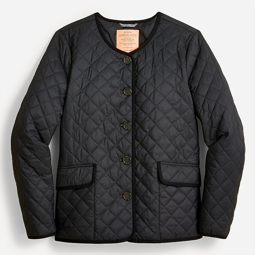 Quilted lightweight lady jacket | J. Crew US