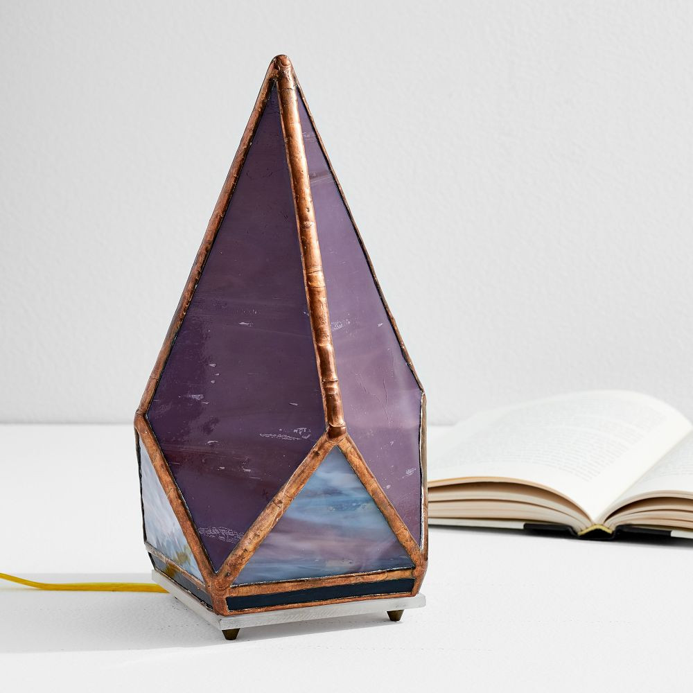 Friend of All Small Tabletop Greta Lamp - Amethyst | West Elm (US)