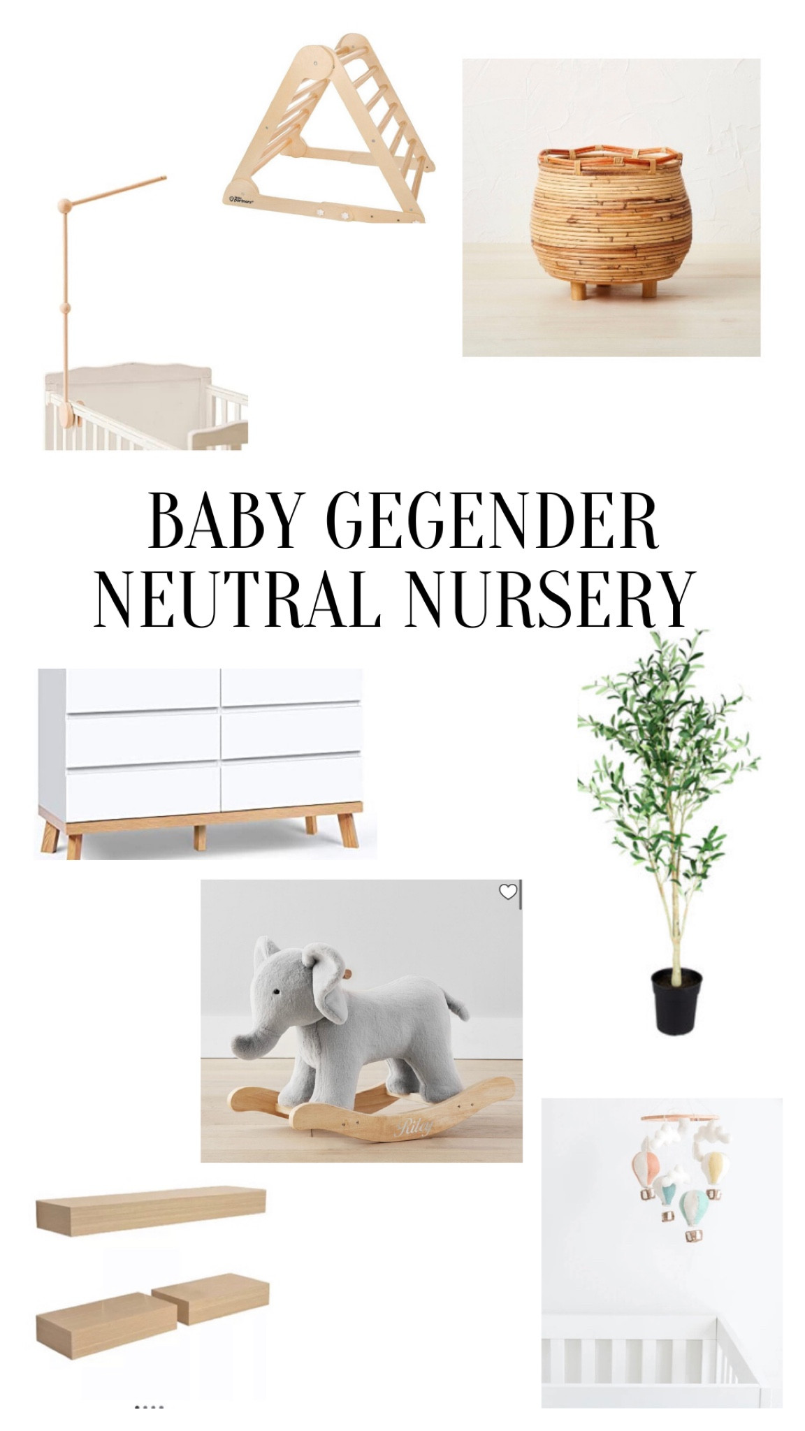Natural light gender neutral baby nursery idea

#LTKbaby #LTKhome #LTKkids