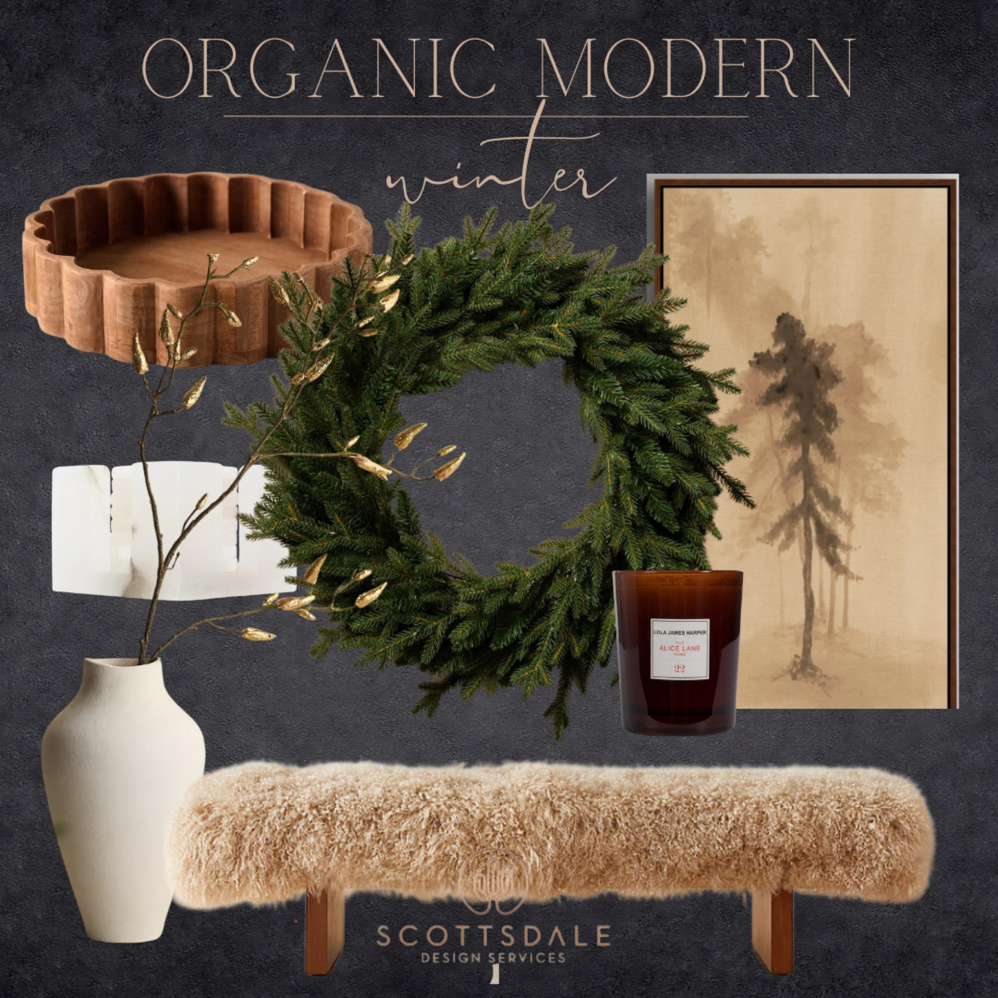 Organic Modern Winter Decor🤍

#LTKStyleTip #LTKHome