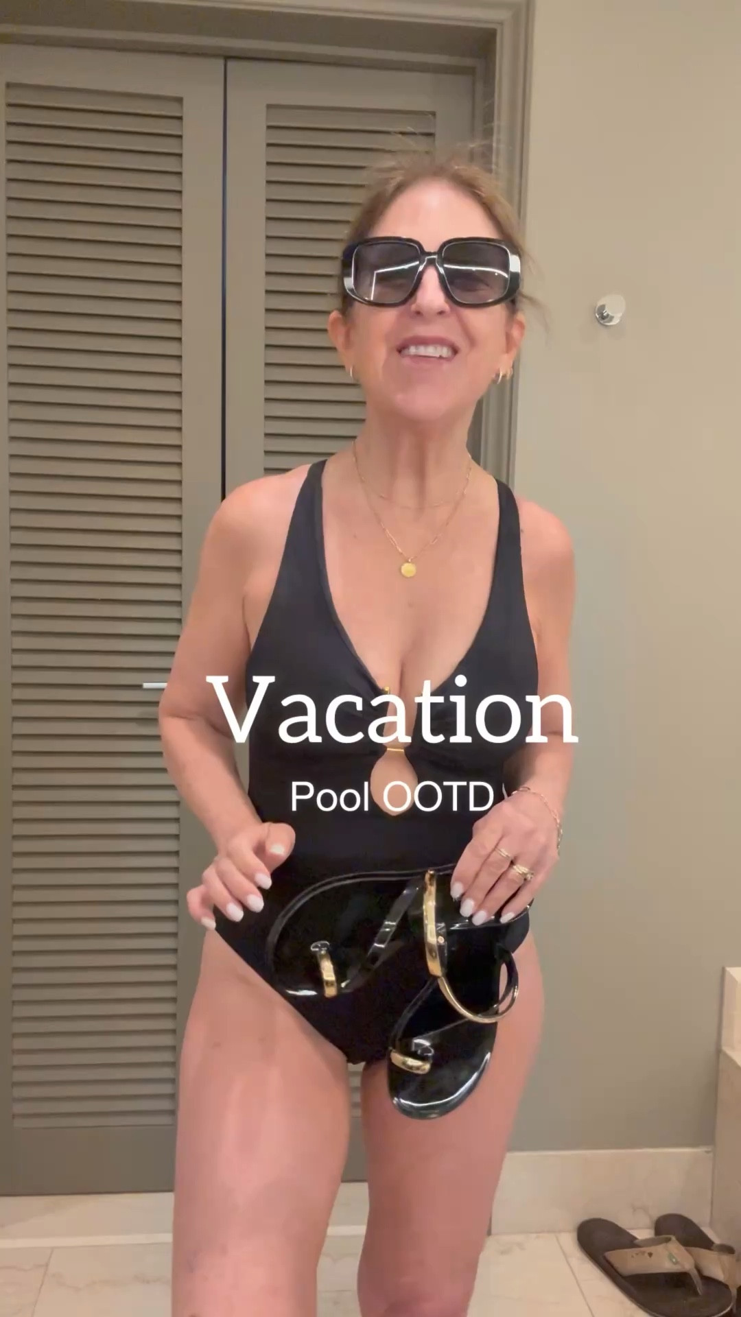 Vacation OOTD! 

I love a swimsuit that works for both playing in the water and lounge.

Swimsuit
Cover up
Sandals
Sunnies
Tote 
Sunscreen






#LTKSwim #LTKTravel #LTKSummerEdit