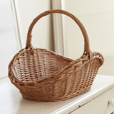 Handwoven Wicker Garden & Home Basket | Garrett Wade