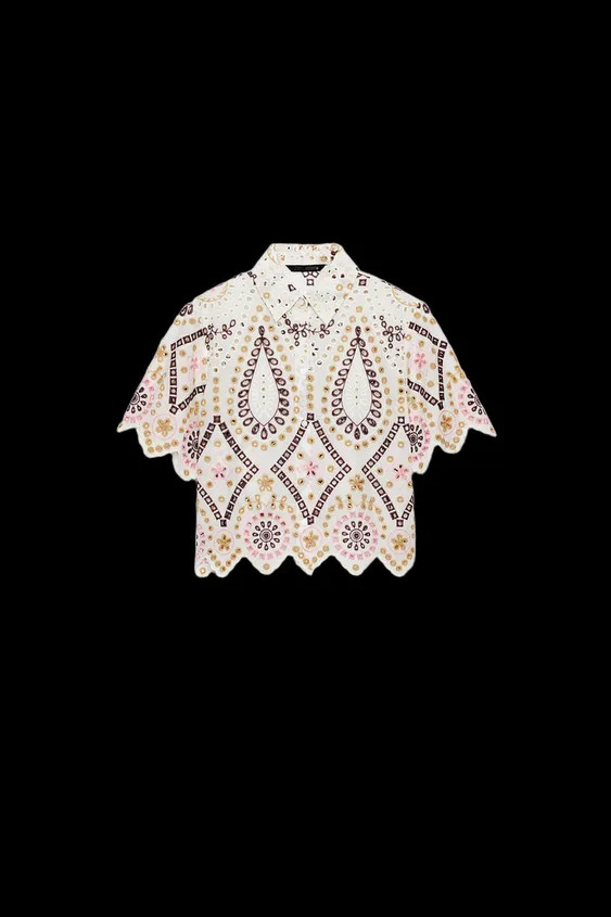 KNIT JUMPER WITH SHOULDER DETAIL | Zara US