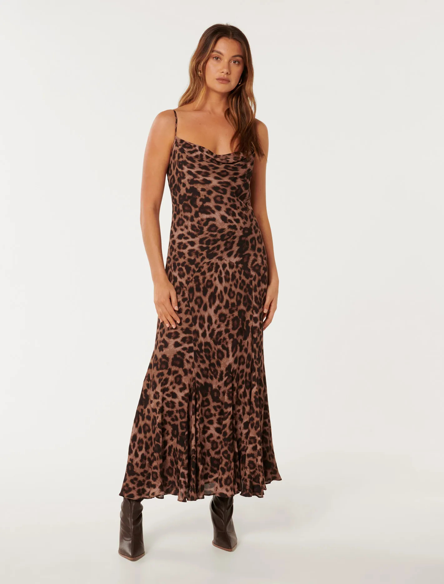 Charlize Cowl Neck Slip Dress | Forever New (UK & IE)