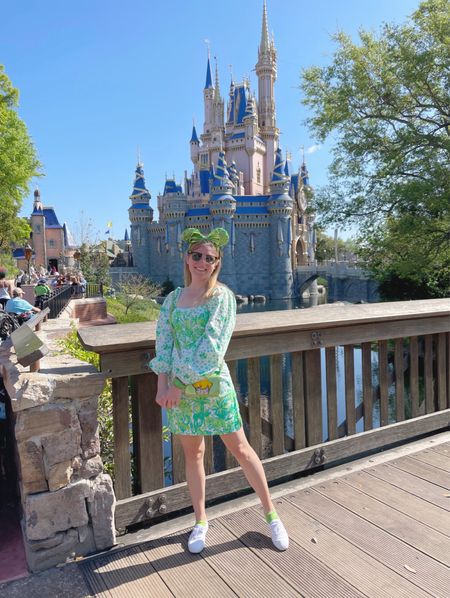 Disney Tinker Bell inspired Disneybound outfit. Green outfit idea  

#LTKSeasonal