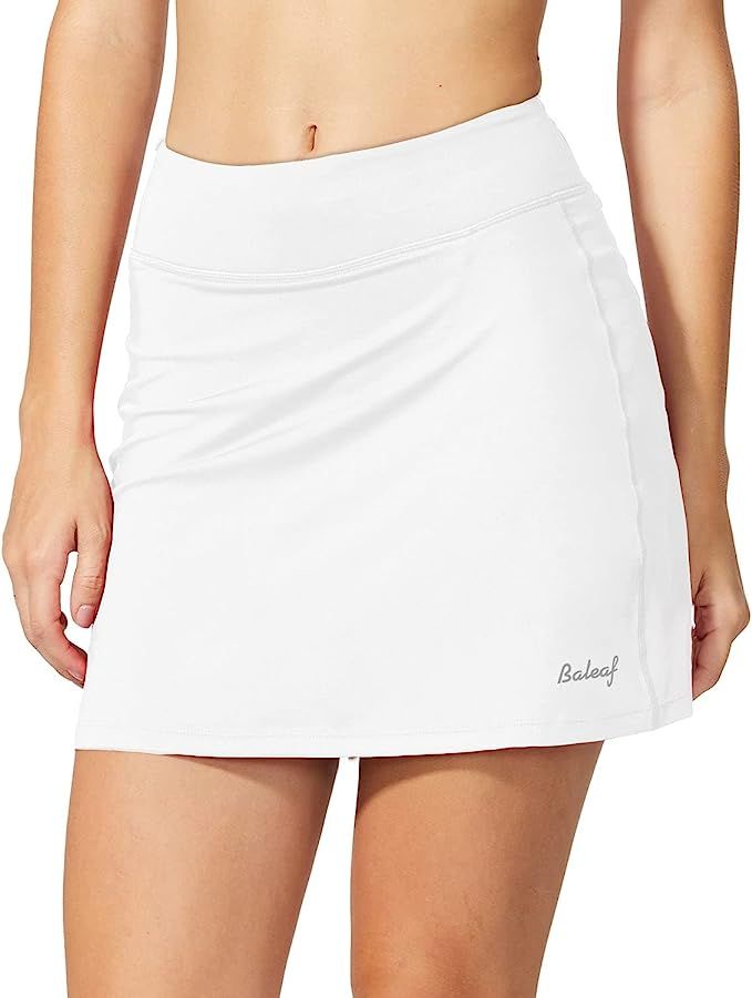 BALEAF Women's Tennis Golf Skirts Skorts with Shorts Running Stretchy Athletic with Inner Pockets | Amazon (CA)